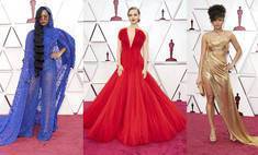 Костюм гнома и платье-тюль: 30 лучших и худших нарядов звезд на «Оскаре-2021»