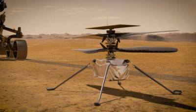 Вертолет NASA установил новые рекорды на Марсе