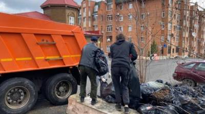 После субботника с улиц Пензы вывезли более 1 000 кубометров мусора - penzainform.ru - Пенза - Благоустройство