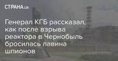 Генерал КГБ рассказал, как после взрыва реактора в Чернобыль бросилась лавина шпионов