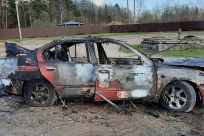 В Рославльском районе ремонт автомобиля закончился его полной потерей