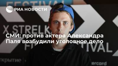 СМИ: против актера Александра Паля возбудили уголовное дело