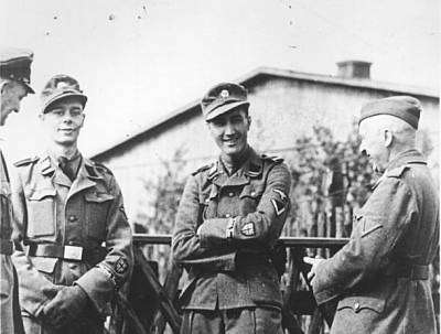Какие американские и британские легионеры воевали за Гитлера