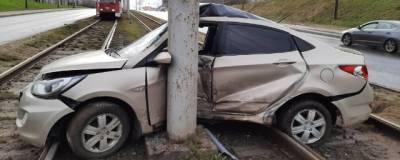 Водитель, врезавшийся в столб в Череповце, отказался от медосвидетельствования