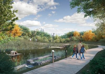 Парковый комплекс в Рязанском районе благоустроят к 2023 году