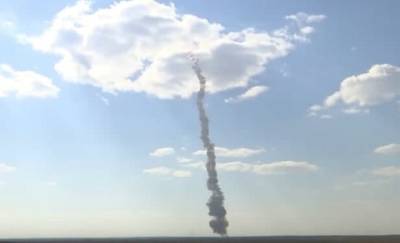 Минобороны опубликовало видео испытаний новой ракеты системы ПРО