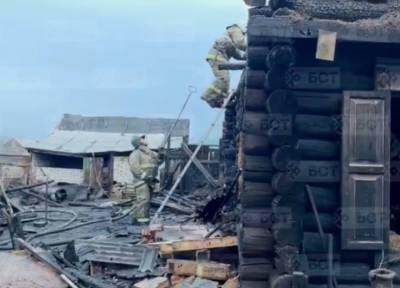 Из-за севшей батарейки во время пожара в Башкирии погибли двое взрослых и двое детей