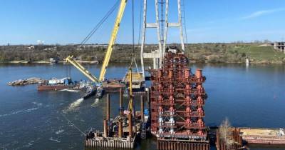 "Большая стройка" Зеленского: завершился самый сложный этап достройки Запорожских мостов