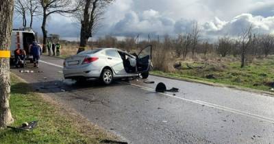 В УМВД рассказали подробности аварии под Балтийском, где погиб водитель