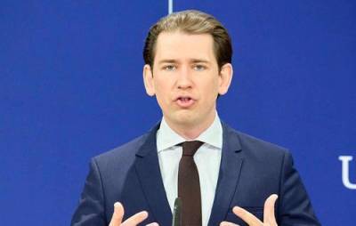 Канцлер Австрии Курц выступил против введения дополнительных санкций ЕС в отношении России