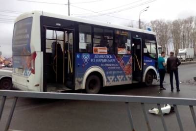 В Архангельске на Ленинградском проспекте в результате ДТП пострадал человек