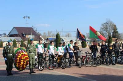 В память о командире «Катюш» Флёрове в Липецкой области состоялся велопробег
