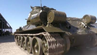 Легендарный Т-34 возглавит Парад Победы в Сирии