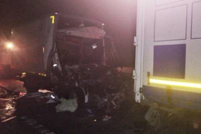 Страшная авария на трассе М-1 произошла в 13 км от границы со Смоленской областью