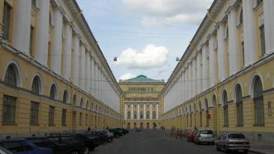 Фасад здания дирекции императорских театров со стороны улицы Зодчего России будет отреставрирован
