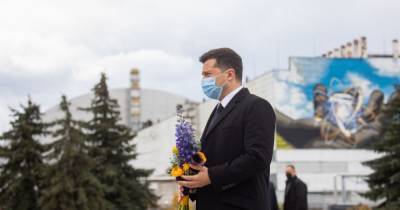 Владимир Зеленский - ЧАЭС запустила новое хранилище ядерного топлива под присмотром Зеленского - dsnews.ua
