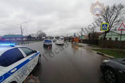В Ефремове Тульской области пешеход пострадал в ДТП