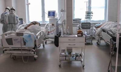 В российских больницах с коронавирусом сейчас находятся более 110 тысяч человек