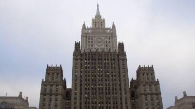 Пресс-служба МИД РФ сообщила о высылке украинского дипломата