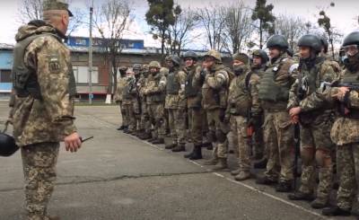 "Мы готовы отражать наступление": харьковские бойцы вышли на улицы, кадры