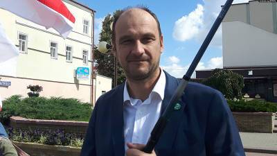В минский офис Белорусской партии «Зеленые» пытались попасть неизвестные