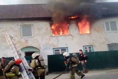 При пожаре в Хакасии погибли трое детей