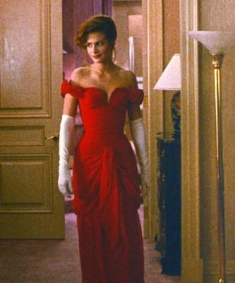 История одного платья: красный наряд Джулии Робертс из «Красотки»