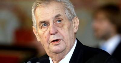 Сенат Чехии рассмотрит возможность обвинить президента в госизмене из-за слов о Врбетице