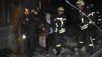 В Одессе в доме произошел взрыв газа. Жильцы чудом выжили