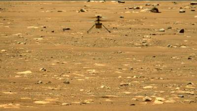 Исследования Марса – вертолет NASA установил рекорды скорости и дальности полетов - ТЕЛЕГРАФ
