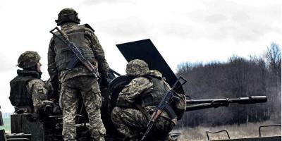 На Донбассе боевики девять раз нарушали перемирие, ранен военный