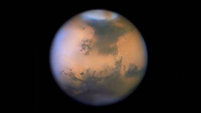 Древний Марс был покрыт ледяными облаками