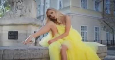 Ирина Федишин в мини-платье выпустила лирический клип, снятый во Львове