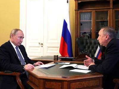 Владимир Путин обсудит развитие Петербурга с губернатором Александром Бегловым