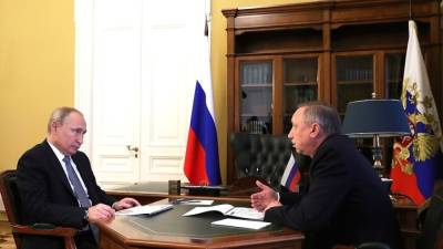 Путин обсудит с Бегловым вопросы развития Петербурга