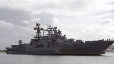 Ракетный фрегат "Маршал Шапошников" вошел в боевой состав Тихоокеанского флота