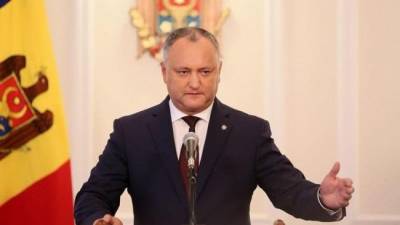 Додон: Победа коллективного Запада в КС — крах государственности Молдавии