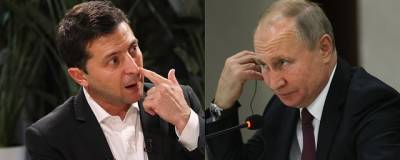 Песков: Путин не будет обсуждать с Зеленским урегулирование в Донбассе