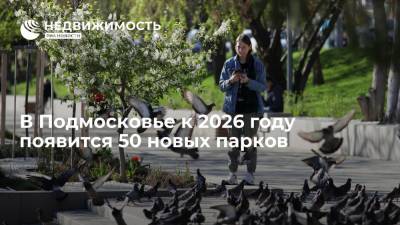 В Подмосковье к 2026 году появится 50 новых парков