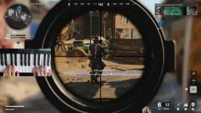 Игрок Call of Duty показал бешенное мастерство, используя пианино вместо геймпада: видео - 24tv.ua