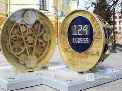 Часы обратного отсчета перенесут с Большой Покровской после 800-летия Нижнего Новгорода