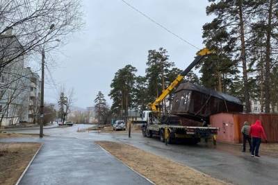 Власти Читы убрали гаражи по улице Таёжная, потому что они стояли на сетях водоснабжения