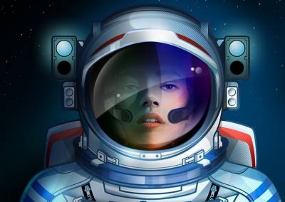 До конца 2021 г. россияне планируют запустить в космос актрису и снять фантастический фильм на борту МКС