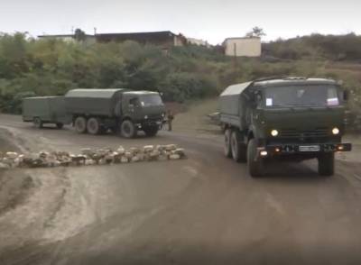 В Нагорном Карабахе подорвался автомобиль с российскими миротворцами