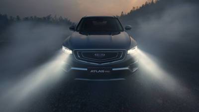 Geely объявляет о выходе кроссовера Atlas PRO на российский рынок