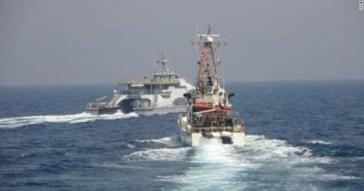 Катера береговой охраны США в Персидском заливе преследовали 4 иранских корабля, – СNN - focus.ua - Иран - Персидский Залив