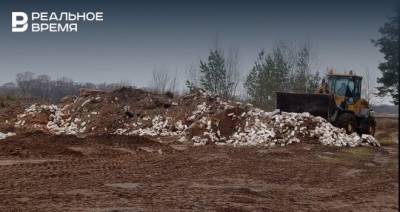 В Апастовском районе РТ ликвидировали нелегальную свалку стройотходов