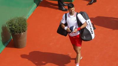 Джокович снялся с турнира ATP в Мадриде