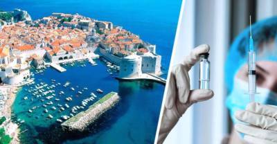 Для открытия Хорватии в Дубровнике провели массовую вакцинацию работников туризма