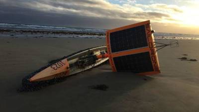 Лодку-«призрак» выбросило на берег в Австралии